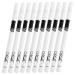 FOYTOKI 40 Pcs Lying Silkworm Eyeliner Eye Drawing Pencils Highlight Pencil Makeup Gel Wooden Pole White