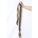 KARLOR Ponytail Hair Extensions 80 cm with Hair Scrunchie Natural Synthetic Hair Braids Hair Extensions for Braiding Long Ponytail Brown Hairpiece for Women - Buy Online on GoSupps.com