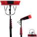 Window Cleaning Brush 3.6-11M Water Fed Pole Telescopic Window Cleaner Telescopic Brush Conservatory Roof Cleaner/Water Fed Extendable Brush/Window Clean Kit Roof Cleaning Tools With Water S 30ft/9m