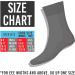MDR Diabetic Crew Socks 12 Pairs for Men & Women | Full Sole, Non-Binding Wide Top | Comfort & Support | Made in USA | Size 6-8 Black - Buy Online on GoSupps.com