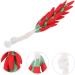 FAVOMOTO 4pcs Chili Skewers Home Accents Decor Home Decor Kinderwagen Toys Vegetables Decorative Fake Chili Props Simulated Chili Miniature Decorate Accessories Model Ornaments Metal Red 8.00X1.80X1.80CMx4pcs Redx4pcs - Buy Online on GoSupps.com
