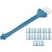 50pcs Shaving Brush Set - Soft Nylon Bristles PP Handle Portable Electric Shaver Cleaning Brushes - International Shipping Available - Buy Online on GoSupps.com