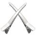 100 Pcs 6CM Silver Alligator Hair Clips | Premium Hair Accessories for All Hairstyles | International Shipping Available - Buy Online on GoSupps.com