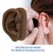 SimCoach Acupuncture Ear Model - Right Artificial Auricular Therapy Teaching Replica (Black) - Buy Online on GoSupps.com