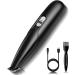 Dog Clippers Grooming Kit, Professional Electric Pet Clipper Low Noise Rechargeable Cordless Pet Hair Trimmer for Small Dogs and Cats Hair Around Face, Paws, Eyes, Ears, Rump