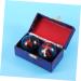 Frcolor 2-Pack Fitness Handballs & Baoding Balls for Stress Relief | Chinese Health Massage Balls | Ice Hockey Massage Balls - Buy Online on GoSupps.com