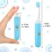 8 Pack Mini Soft Travel Toothbrushes with Case - Portable & Compact for Home, Travel, Camping - 4 Colors Available - Buy Online on GoSupps.com