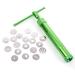 Stainless Steel Clay Extruder Gun with 20 Discs. Ceramic Craft Crowded Mud Machine Sugar Paste Extruder Cake Fondant Decorating Tools