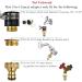 Laifoo 25ft Aquarium Vacuum Siphon Gravel Cleaner Fish Tank Water Changer 3-in-1 Adapter - Buy Online on GoSupps.com