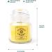 Myga Solar Plexus Chakra Candle - Vegan Soy Wax & Essential Oils for Yoga Meditation & Relaxation - Eco-Friendly Aromatherapy - Buy Online on GoSupps.com