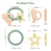 ClDy Ocean Green Bite Ring for Babies | BPA-Free Silicone Teething Toy | Soothing & Stimulating Gums | Ideal for 3 Months+ - Buy Online on GoSupps.com