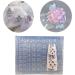 MCAORI 3D Nail Art Mold with Flower Patterns Template Carving Sticker Stencil Tools Creative Stunning Nail Decorations Moulds - Buy Online on GoSupps.com