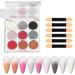 Poudre ongles pigment e | Finition miroir magique | Poudre ongles Brillant Art d grad arc-en- miroir d grad brillant pour d coration de P ques Halloween No l CF04 - Buy Online on GoSupps.com
