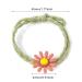 Honbay 30PCS Elastic Daisies Hair Ties - Cute Ponytail Holders for Thick & Curly Hair (5 Colors) - Buy Online on GoSupps.com