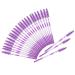 300 Pack Disposable Eyelash Brush for Extensions - Deep Purple Mascara Wands Kit - Buy Online on GoSupps.com