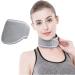 Self-Heating Neck Warmer Bandage | Magnetic Therapy for Neck Pain Relief | Adjustable Winter Collar for Adults | Gray Neck Support for Men & Women - Buy Online on GoSupps.com