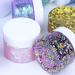 DAWILS Face Glitter Gel - Holographic Chunky Glitter for Face and Body in Light Pink - Buy Online on GoSupps.com