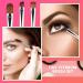 6 Pieces Eyebrow Brush Set - Angled Eyebrow Brush Eyeliner Makeup Brush Eyeshadow Brush Double Sided Spoolie Brush Brow Comb Small Shader for Women and Girls - Buy Online on GoSupps.com