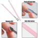 3 Pieces of Nail Trimming Tools Stainless Steel Cuticle Cutter Cuticle Trimming Tool Set Cuticle Push Knife and Cutter Suitable for Fingernails and Toenails - Buy Online on GoSupps.com