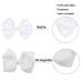 2 PCS White 4 Inch Satin Bow Set for Little Girls - Perfect Hair Accessory - Buy Online on GoSupps.com