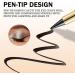 Lipstick eyeliner Long Wear Gel Eyeliner Rationalu Gel Eyeliner Rational Eye Stick Rational Eyeliner Stick Black Eyeliner Cream Waterproof Smudge Proof Liquid Eyeliner Pen - Buy Online on GoSupps.com
