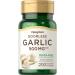 Piping Rock Odorless Garlic Softgels | 500mg | 200 Count | Herbal Supplement | Odor-Free Non-GMO Gluten Free