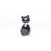 Duchess Cat Urn With Pearl Neckless Pet Urns For Cats Ashes Pet Cremation Urn For Cat Memorial Decorative Handmade Pet Remembrance Gift Cat Memory Of His Pet Black - Buy Online on GoSupps.com
