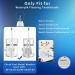 6-Pack Toothbrush Replacement Heads for Waterpik Sonic Fusion SF01 SF02/Sonic Fusion 2.0 SF03 SF04 - Durable & Compatible with Covers - White - Buy Online on GoSupps.com
