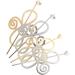 FOMIYES 8 Sets Hairpin Tiaras for Girls Womens Hair Accessories Medium Hair Clips for Women Hair Clips Metal Hair Barrettes Metal Hair Clips for Women Cage Clamp Miss Alloy Emptiness - Buy Online on GoSupps.com