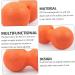 Ultechnovo 2 STK Peanut Massage Ball - Foot Massager & Double Lacrosse Roller for Muscle Relief | Epp Yoga Fitness Tool - Buy Online on GoSupps.com