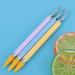 3 Pieces DIY Nail Pen Set - Double Ended Nail Dotted Wax Pen for Manicure & Nail Art Decoration Tools - Buy Online on GoSupps.com