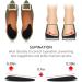 Dr. Shoesert Supination & Overpronation Insoles - Medial & Lateral Heel Wedge Corrective Gel Inserts (Black) - 1 Pair - Buy Online on GoSupps.com