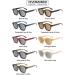 Vevesmundo Women s Retro Round Sunglasses - Blue Light Filter Reading Glasses with 1.0x Visual Strength & UV Protection - Yellow Sunny Glasses for Eye Health - Buy Online on GoSupps.com