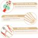 Mikinona 5pcs Ear Cleaners with Cartoon Doll Head Design Skid-Resistant Earwax Removal Tools for Personal and Family Use Wooden Earpicks for Gentle Ear Cleaning Random Color - Buy Online on GoSupps.com