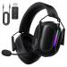 Gvyugke Wireless Gaming Headphones for PS5 2.4GHz USB Gaming Headset with Microphone for PS4 PC Nintendo Switch Mac Computer Bluetooth 5.3 Gaming Headset Ergonomic Design 40H Battery (Black)