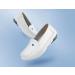 MaxMuxun Women's Non Slip Leather Nursing Shoes - Comfortable Slip-on Loafers for Restaurant Work - Blue, Size 5.5 - Buy Online on GoSupps.com