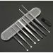 8pcs Stainless Steel Ear Pick Earwax Removal Kit for Kids & Adults | Ear Cleaner Tool Set with Tweezers and Spiral Spring Spoon | Includes Cleaning Brush and Storage Box - Buy Online on GoSupps.com