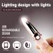 Facial Hair Remover & Eyebrow Trimmer for Women 2 in 1 Rechargeable Facial Epilators and Eyebrow Razor with LED Light Waterproof Painless Shaver for Lips Nose Face Body Peach Fuzz (Rose Gold) - Buy Online on GoSupps.com