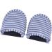 JOROBURO Travel Sipplers Portable Reusable Indoor Soft Cotton Anti Slip Slipperswith Portable Carrying Bag Foldable Hotel Slippersfor Home Hotel House Sipplers Disposable Female 15x10cm Grey - Buy Online on GoSupps.com