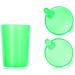 Horn Medical 5 Colorful Sets Adult Drinking Aids - 250ml Sippy Cups with 10 Lids for Liquids & Porridge | International Shipping Available - Buy Online on GoSupps.com