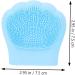 FOMIYES 32 Pcs Rabbit Ears Facial Brush Silicone Face Scrubbers Facial Cleansing Face Cleanser for Women Silicone Face Cleanser Exfoliator Brush Washing Machine Silica Gel Handheld Miss Light Bluex8pcs 7.5x7.5cmx8pcs - Buy Online on GoSupps.com