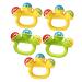 Abaodam 20 STK Hand Bell Toy for Toddlers | Soft Bite Soothing Toy | Safe & Fun Hand Crank Bell - Buy Online on GoSupps.com