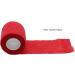 Fuluning Self-Adhesive Sports Tape - Strong 5cm Bandage for Wrist 12 Rolls Red | International Shipping - Buy Online on GoSupps.com