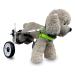 Dog Wheelchair Dog Wheelchair for Back Legs Pet Wheelchair Assisted Walking Device Adjustable Aluminum Alloy Dog Wheelchair Portable XS Widen