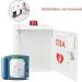 Qianmei AED Cabinet - Secure Defibrillator Storage with Lock & Alarm System for Home Office Hospital & Public Use - Buy Online on GoSupps.com