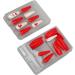 30 Pieces Christmas False Nails Portable Self Adhesive Fully Wrapped Artificial Nail Polish Christmas False Nails for Women and Girls (Type 1) - Buy Online on GoSupps.com
