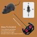 Remote Control Fake Rat Cat Toy - Interactive Realistic Mouse Figures for Cat Prank Joke Scary Trick Funny Toy - Gray - Buy Online on GoSupps.com