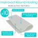 ViveCare Silver Calcium Alginate Wound Dressing - Sterile 2x2 Medical Gauze Pad for Optimal Wound Care - Burns Cysts Ulcer Treatment - Highly Absorbent Non-Stick Patch - International Shipping Available - Buy Online on GoSupps.com