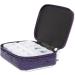 MIAMICA Women s Zippered Pill Case - 8-Day Removable Organizer Compact Weekly Medicine Box in Navy Glitter - Buy Online on GoSupps.com