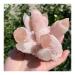 Natural Crystal Rough Natural Beautiful Pink Crystal Cluster Stone Natural Crystal Cluster Household (Size : 250-300g)